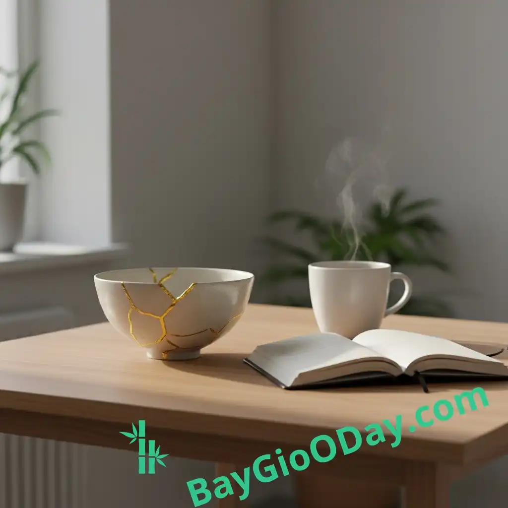 phát triển bản thân Triết lý Kintsugi
